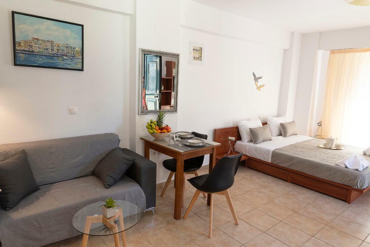 Camara Studios Chrissi Akti Chania Exterior foto